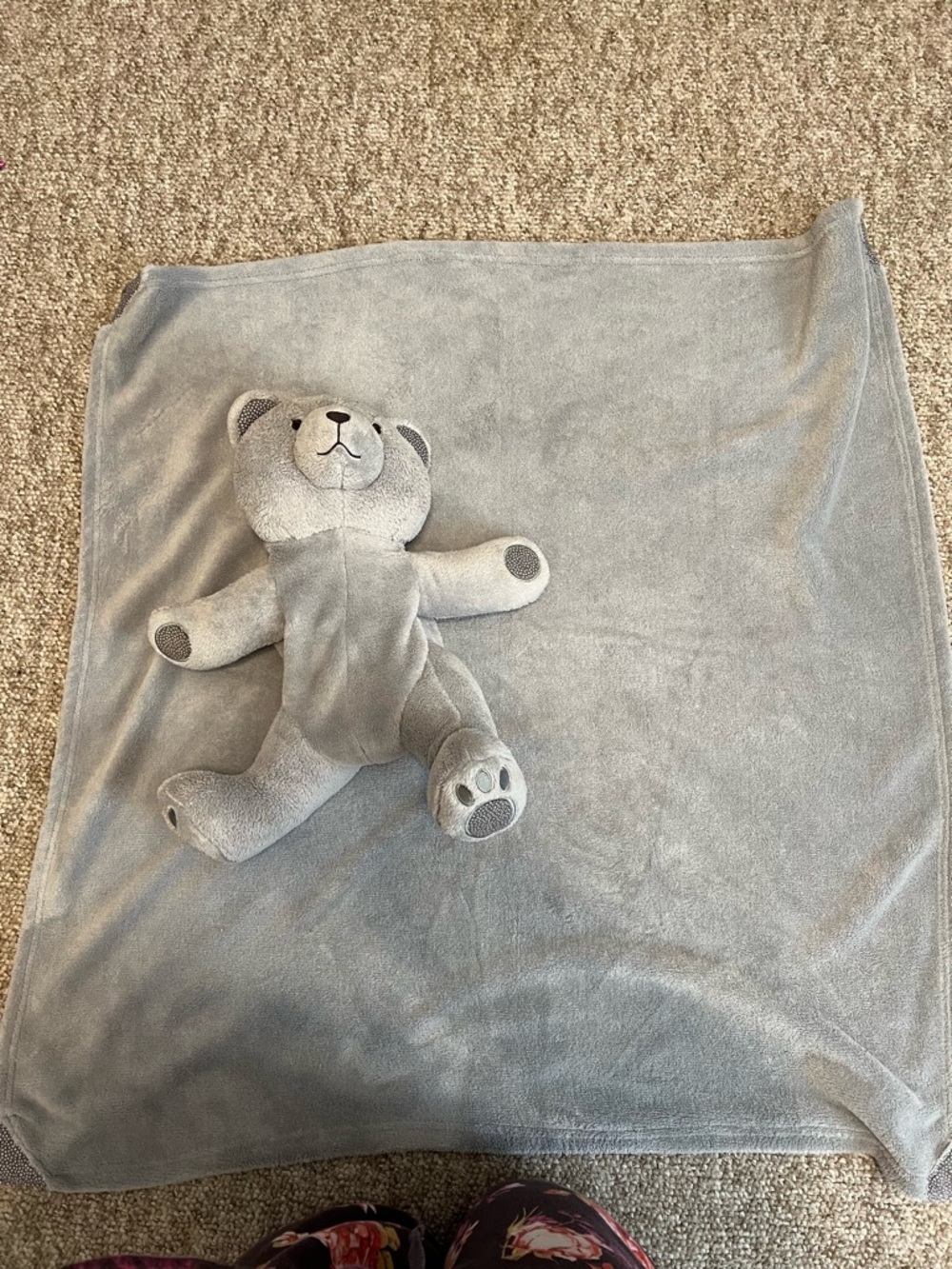 Thirty-One Bear and blanket